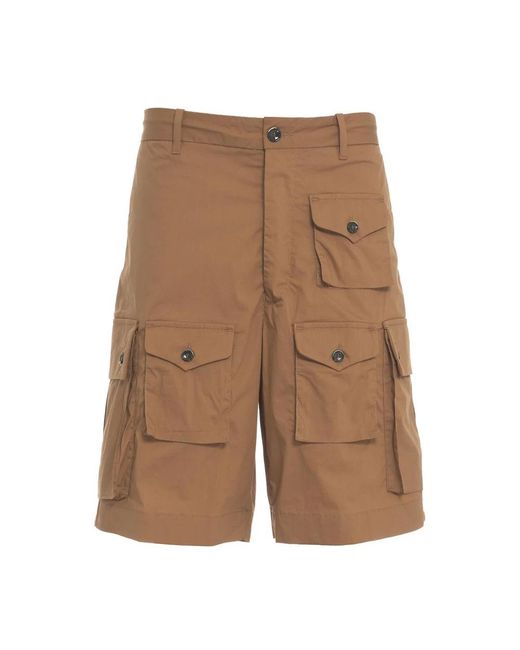 Nine:inthe:morning Brown Casual Shorts for men