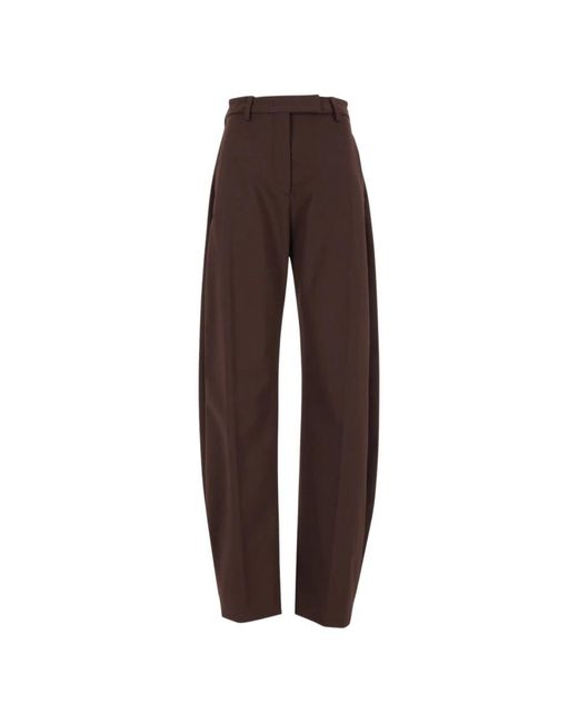 Thelatest Brown Wide Trousers