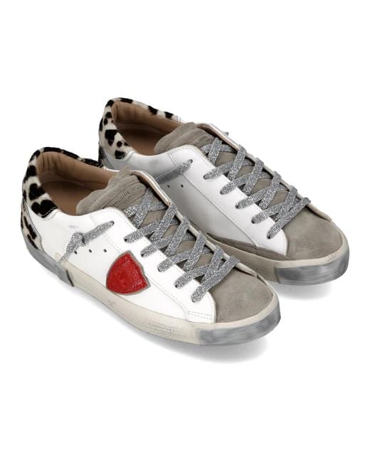 Philippe Model White Sneakers