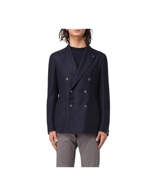 Tagliatore Blue Blazers for men