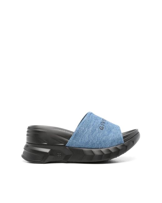 Givenchy Blue Sliders