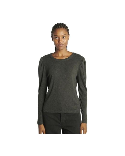 Tommy Bahama Women's Black Zandra French Sleeve Linen-Blend