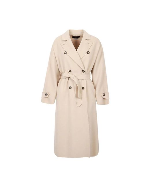 Weekend by Maxmara Natural Belted Coats