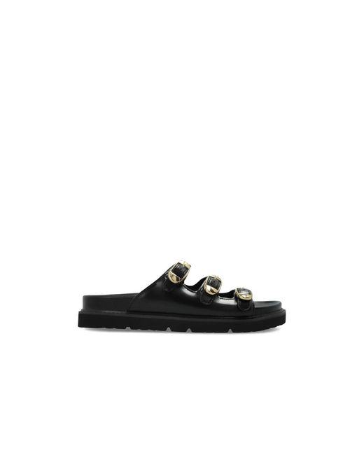 Marc Jacobs Black Sliders