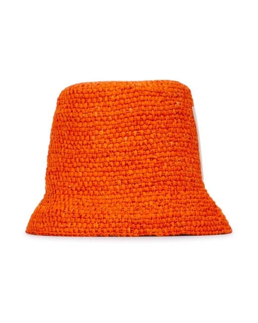 Jacquemus Orange Hats