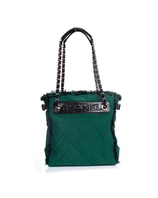 Chanel Green Cross Body Bags