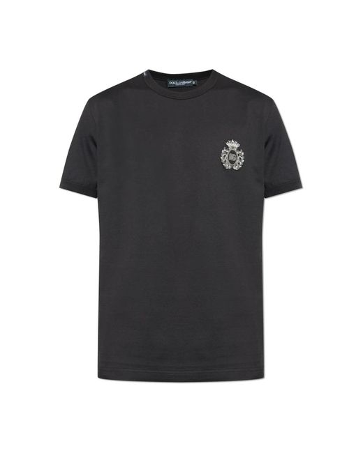 Dolce & Gabbana T-Shirts in het Black voor heren