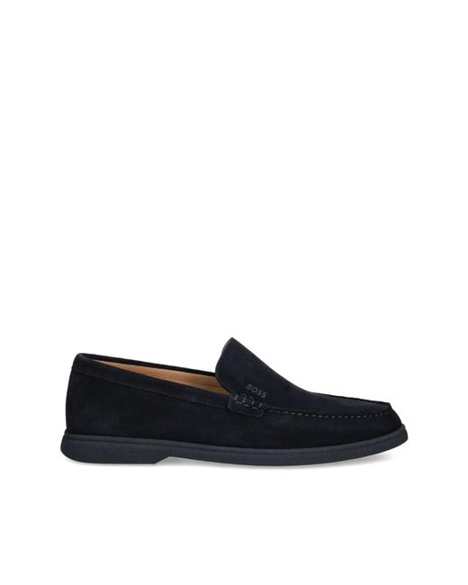 HUGO Blue Loafers for men