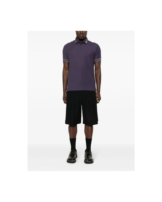 Tops > polo shirts Emporio Armani pour homme en coloris Purple