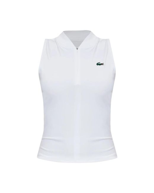 Lacoste Logo Top in het White