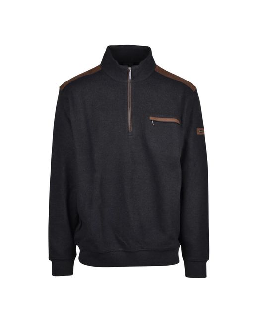 Zip-Throughs di Bugatti in Black da Uomo