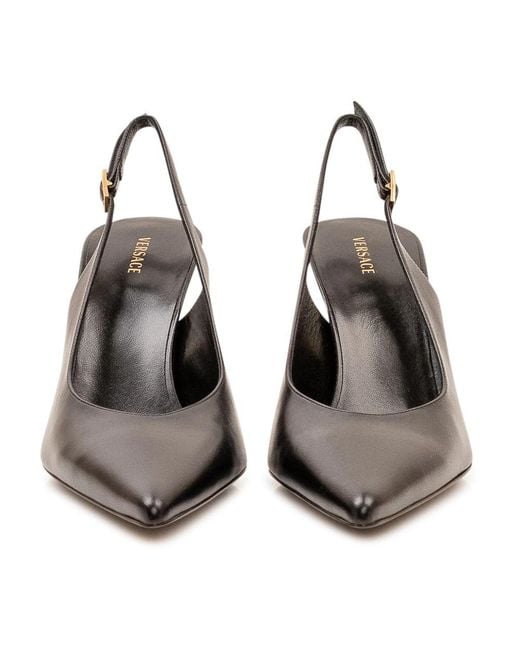 Versace Black Pumps