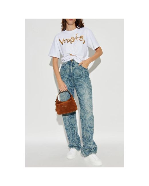 Versace White T-Shirts