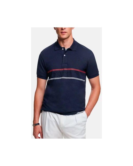 Carolina Herrera Blue Polo Shirts for men