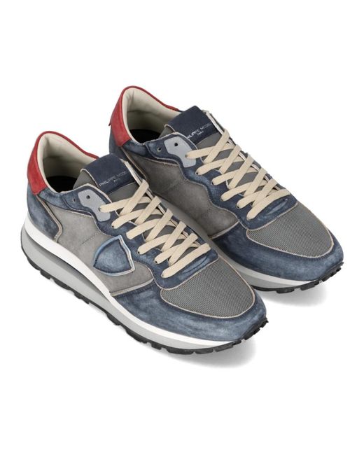 Philippe Model Gray Sneakers for men