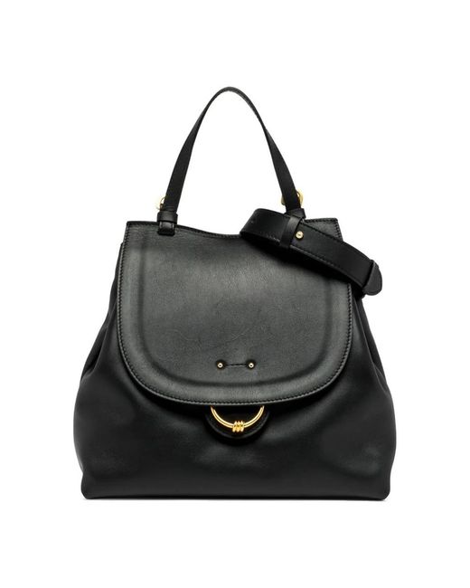 Gianni Chiarini Black Schwarze lederarzttasche marlene