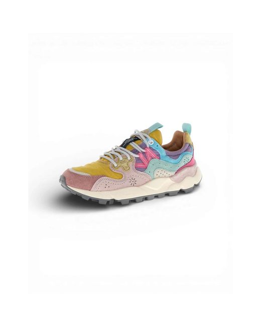 Flower Mountain Blue Sneakers