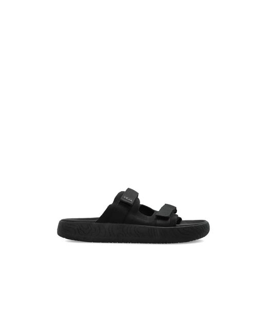 Veja Arpoador Suede Slides in Black für Herren