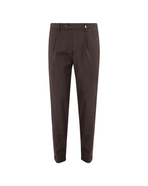 Myths Gray Suit Trousers for men