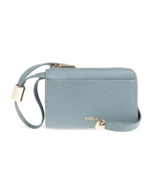 Furla Blue Laura Medium Brieftasche
