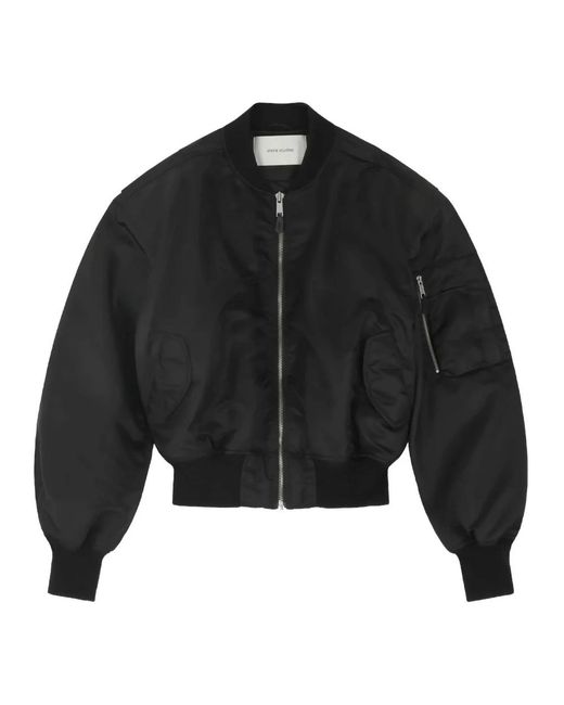 Entire studios Jassen ,Zwart ,Polyester Broad Bomber Jacket in het Black voor heren