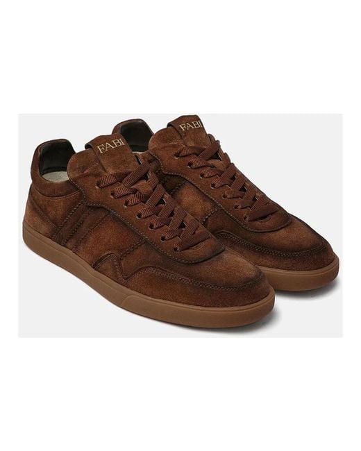 Fabi Brown Sneakers for men