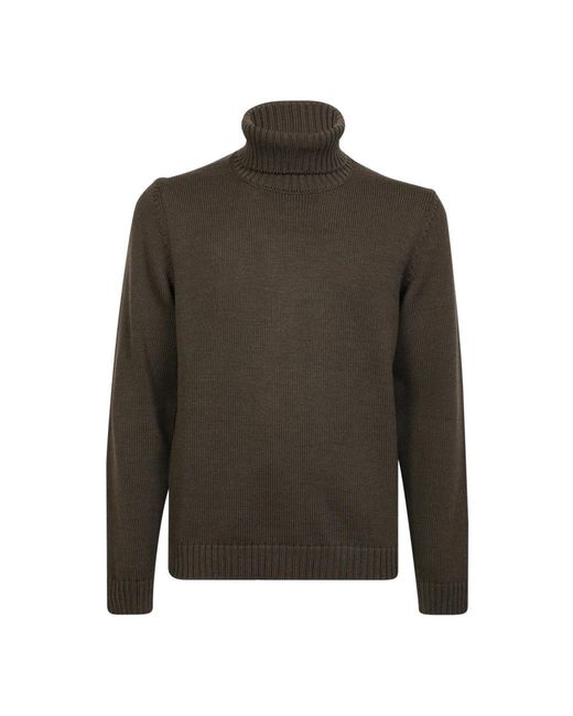 Zanone Green Turtlenecks for men