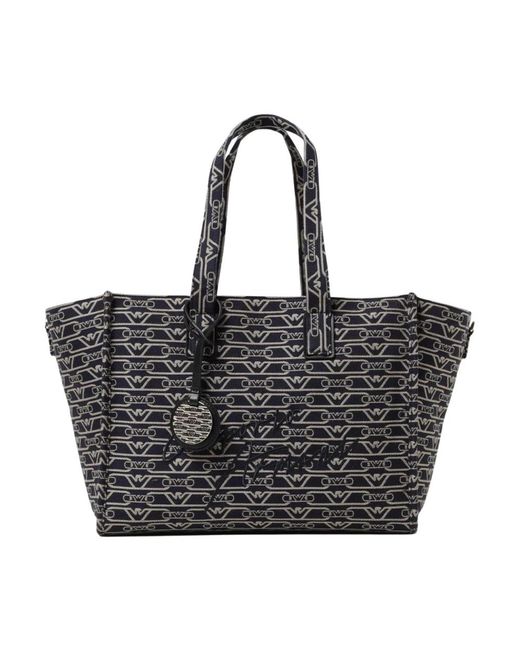 Emporio Armani Black Shopping Bags
