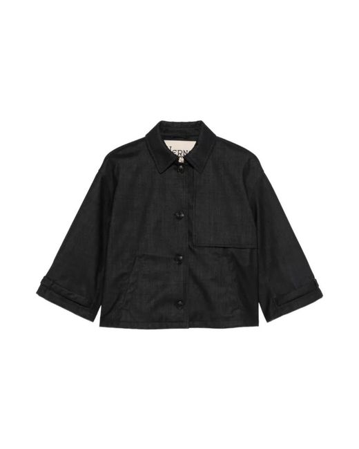 Herno Trench Jacket in het Black