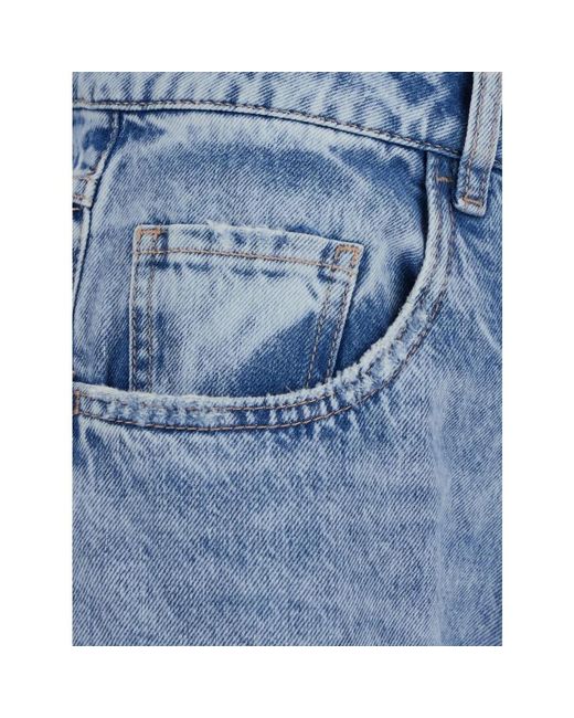 ICON DENIM Blue Wide Jeans
