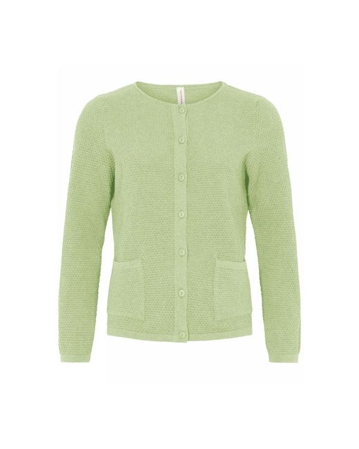 Cardigans Skovhuus de color Green