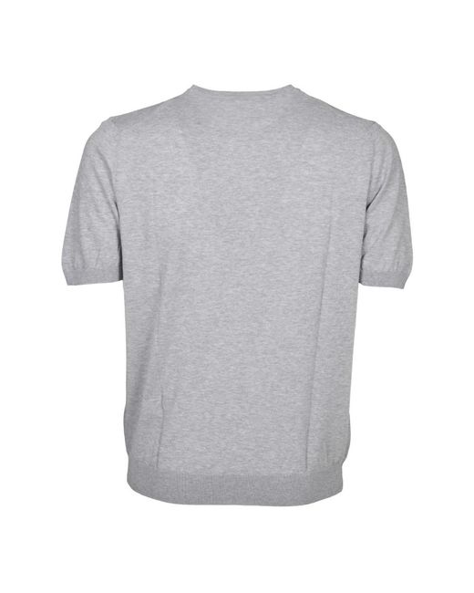 Tagliatore Gray T-Shirts for men