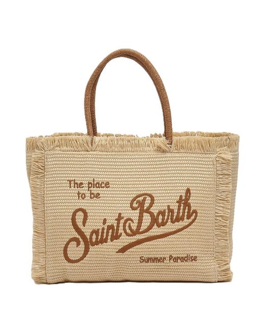 Mc2 Saint Barth Metallic Shopping Bags
