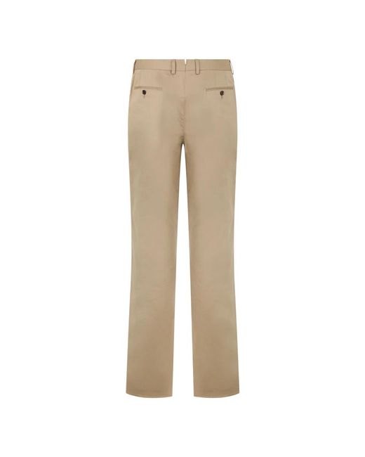 Straight Trousers Moorer de hombre de color Natural