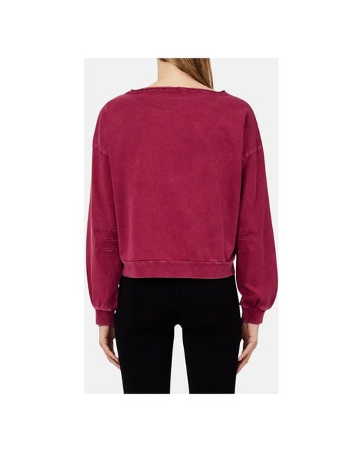 Liu Jo Red Sweatshirts