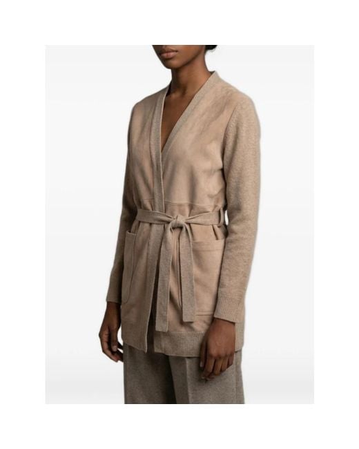 Cardigans Max Mara de color Natural