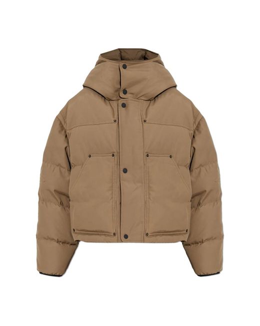 DSquared² Gewatteerde Jas Met Logo in het Natural
