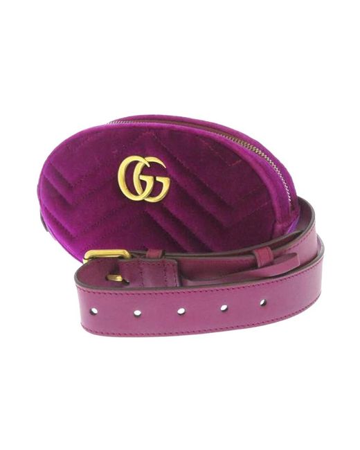 Borse Gucci in Velluto Viola - 23362055