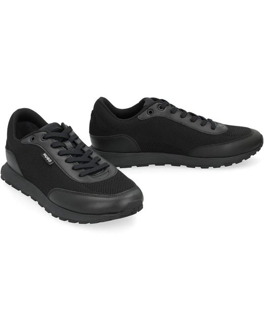 HUGO Black Sneakers for men