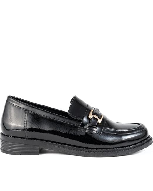 Vaani Black Loafers
