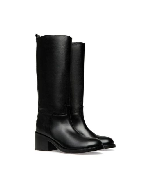 Bally Black Heeled Boots