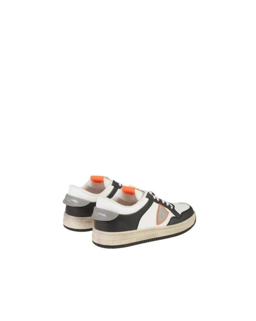 Philippe Model Schoenen ,Veelkleurig ,Leer Lylu Sneakers Met Veters in het Multicolor voor heren