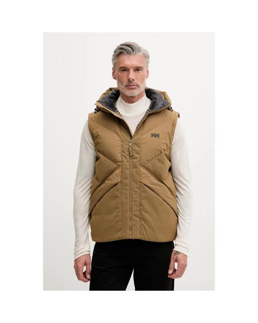 Helly Hansen Donsjack in het Brown voor heren
