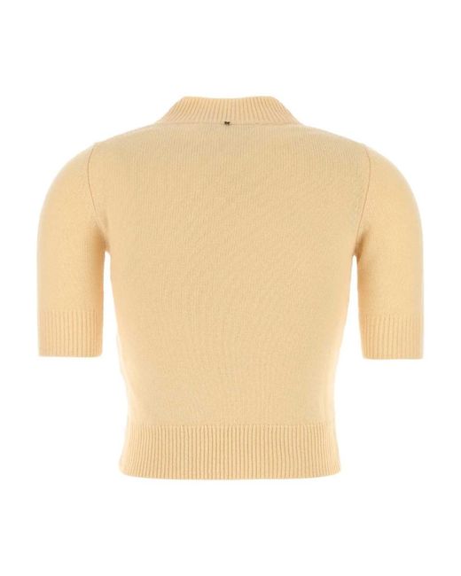 Sportmax Natural Turtlenecks