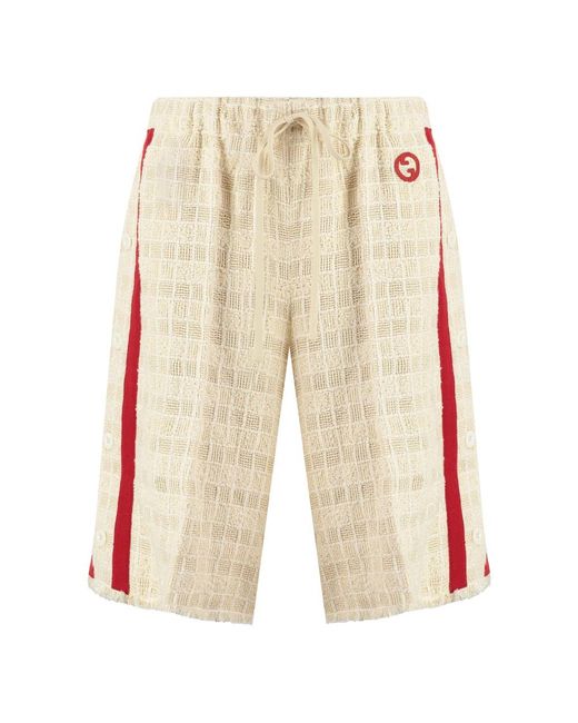 Gucci Natural Casual Shorts