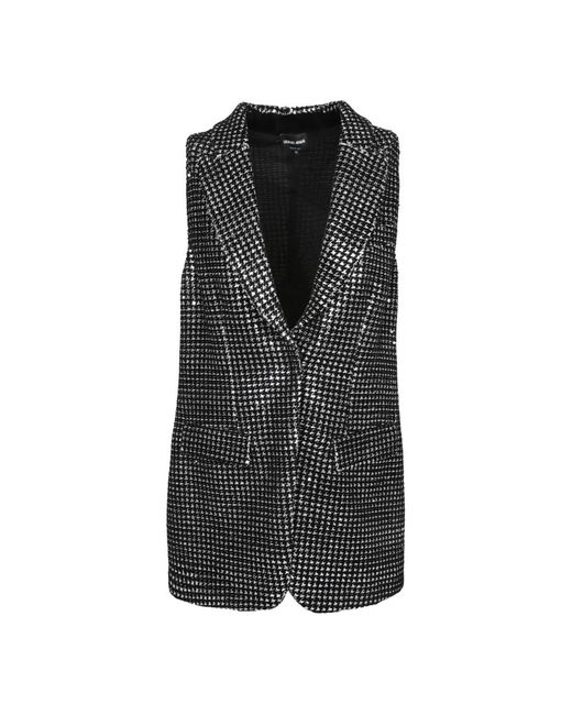 Vests Giorgio Armani de color Black