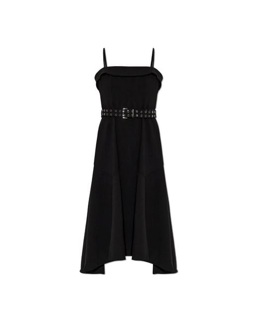 Ganni Black Midi Dresses