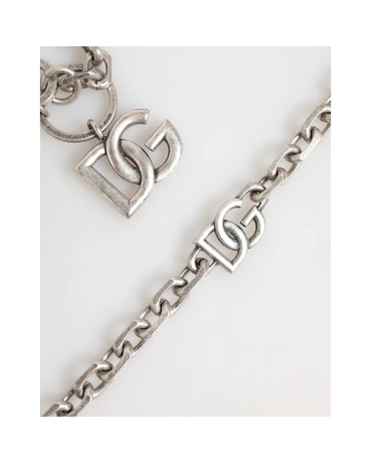 Dolce & Gabbana White Necklaces for men
