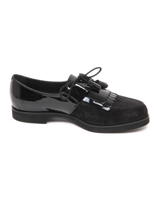 Tod's Black Laced Shoes