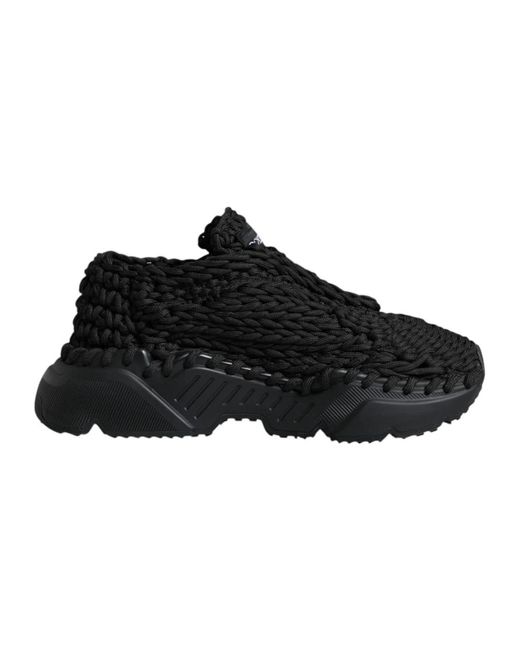 Dolce & Gabbana Black Sneakers